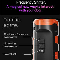 Thumbnail for Gray Multifunctional Ultrasonic Dog Repeller & Flashlight - Long-Range SOS Emergency Light