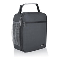 Thumbnail for Grey Set of 2 Handheld Insulated Lunch Bags for Food Storage