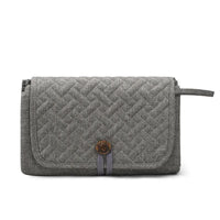 Thumbnail for Grey Portable Baby Changing Mat - Waterproof, Foldable, Compact Diaper Pad for Travel & Everyday Use