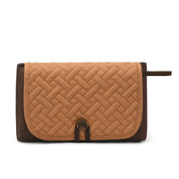 Thumbnail for Brown Portable Baby Changing Mat - Waterproof, Foldable, Compact Diaper Pad for Travel & Everyday Use