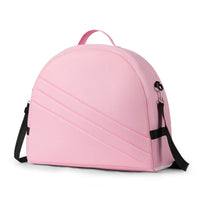 Thumbnail for Pink Portable Multi-Purpose Baby Bed and Diaper Backpack - Lightweight, Waterproof, Canvas + Polyester Material, Travel Essential for Moms(With mosquito net and small toys)