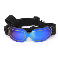 Thumbnail for Blue Lenses Pet Sunglasses for Dogs and Cats – UV Protection, Adjustable Strap, Anti-Wind and Anti-Fog Pet Goggles