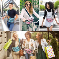 Thumbnail for Size S Pink Lightweight Single Shoulder Pet Sling Bag -  Stylish Durable Oxford Fabric Carrier