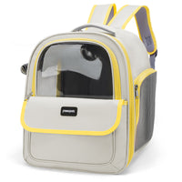 Thumbnail for Yellow Pet Carrier Backpack - Space Capsule Design for Cats & Small Dogs