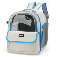 Thumbnail for Blue Pet Carrier Backpack - Space Capsule Design for Cats & Small Dogs