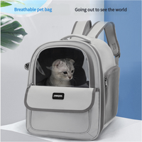 Thumbnail for Green Pet Carrier Backpack - Space Capsule Design for Cats & Small Dogs