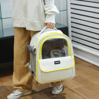 Thumbnail for Green Pet Carrier Backpack - Space Capsule Design for Cats & Small Dogs