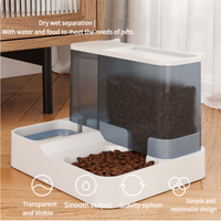 Thumbnail for Pink Pet Feeder 3L Automatic Cat Feeder and Water Dispenser - Hassle-Free Hydration and Feeding