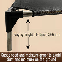 Thumbnail for S Breathable and Cooling Elevated Pet Bed - Perfect for Dogs, Provides Comfort and Airflow