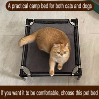 Thumbnail for M Breathable and Cooling Elevated Pet Bed - Perfect for Dogs, Provides Comfort and Airflow