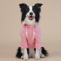Thumbnail for 6XL Pink Cute Dog Hoodie with Adjustable Drawstring - Available in Various Sizes