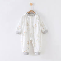 Thumbnail for 59 Size The Prince of the Castle Class A Pure Cotton Long-Sleeve Baby Onesie - Cozy Newborn Bodysuit for Fall and Winter