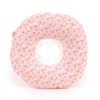 Thumbnail for 2 pcs Strawberry Soft Pet Recovery Collar - Comfortable Anti-Lick Cone for Cats & Dogs Size S