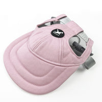 Thumbnail for Size S Pink Adjustable Pet Baseball Cap for Cats and Dogs - Cute Sun Protection Hat for Outdoor Adventures
