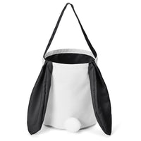 Thumbnail for Black Adorable Easter Bunny Ear Tote Bag - Stylish Rabbit-Themed Candy Bag