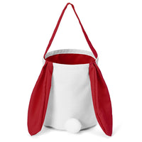 Thumbnail for Red Adorable Easter Bunny Ear Tote Bag - Stylish Rabbit-Themed Candy Bag