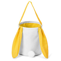 Thumbnail for Yellow Adorable Easter Bunny Ear Tote Bag - Stylish Rabbit-Themed Candy Bag