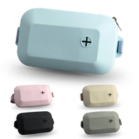 Thumbnail for Green Silicone Pet Treat Pouch for Dog Training - Portable Waist Bag with Waste Bag Holder