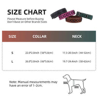 Thumbnail for Size L Black 1 pack Stylish PU Leather Dog Collar with Spikes - Adjustable, Durable & Comfortable for Medium to Large Breeds