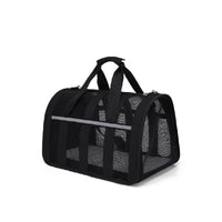 Thumbnail for Size S Black Foldable Pet Carrier Bag - Lightweight, Breathable, and Spacious for All Seasons