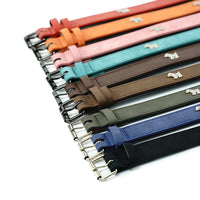 Thumbnail for 2 PCS Soft Leather Dog Collar - Adjustable & Durable for Medium/Large Dogs M-(58*2.5cm)