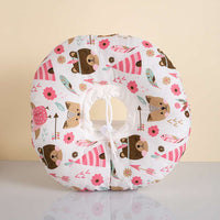 Thumbnail for 2 pcs Cupid's arrow pattern Pet Recovery Collar - Comfortable Anti-Lick Cone for Cats & Dogs Size S