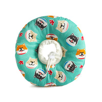Thumbnail for 2 pcs Shiba Inu pattern Pet Recovery Collar - Comfortable Anti-Lick Cone for Cats & Dogs Size S