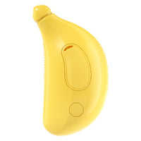 Thumbnail for 2 PCS Yellow Banana Electric Pet Brush | One-Click Spray, Massage, & Hair Removal