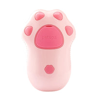 Thumbnail for 2 PCS Pink Cat Paw Electric Pet Brush | One-Click Spray, Massage, & Hair Removal