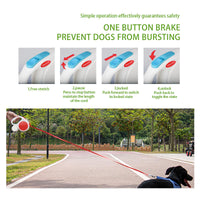 Thumbnail for Black 5M Retractable Dog Leash - With Small Box, Suitable For Small And Medium Dogs