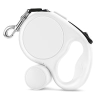 Thumbnail for White 5M Retractable Dog Leash - With Small Box, Suitable For Small And Medium Dogs