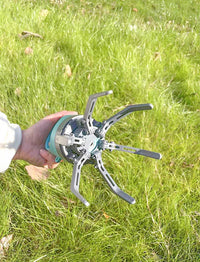 Thumbnail for Blue Portable Pet Poop Scooper - 6-Claw Design