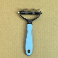 Thumbnail for Blue 8-Piece Pet Grooming Tool Set - Brushes, Nail Clippers & More