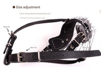Thumbnail for Black Metal Basket Dog Muzzle - Anti-Bite & Anti-Barking - XL