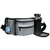 Thumbnail for Multi-Function Dog Training Belt Bag with Water Bottle Holder - Grey