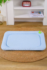 Thumbnail for Blue Breathable Cooling Pet Mat - Ice Bean Summer Bed for Small Dogs (S : 35x47cm)