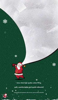 Thumbnail for Festive Detachable Pet House - Cozy Pine Needle Wool Christmas Hat Design (S - 37x46cm)