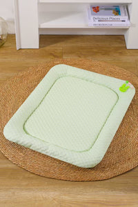 Thumbnail for Green Breathable Cooling Pet Mat - Ice Bean Summer Bed for Small Dogs (S : 35x47cm)