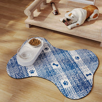 Thumbnail for Blue And White Pet Feeding Mat 50x70cm - Anti-Slip, Durable Diatom Mud Mat for Dogs and Cats, Easy to Clean