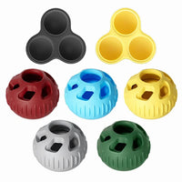 Thumbnail for Red Ball and Black Mold Pet Treat Dispensing Ball and Molding Set - Silicone Dog Chew Toy for Teeth Cleaning and Boredom Relief