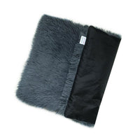 Thumbnail for Dark Grey Plush Pet Mat for Dogs and Cats - 70x100cm, Anti-Slip, Warm and Cozy for Autumn and Winter
