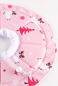 Thumbnail for 2 Pcs Size M Pink Comfortable Pet Recovery Collar | Waterproof Anti-Lick Collar for Cats & Dogs