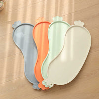 Thumbnail for Blue Non-Slip Pet Feeding Mat - Waterproof Dog & Cat Food Bowl Placemat with Raised Edges