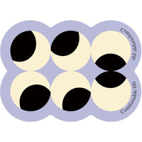 Thumbnail for Style 3 Purple,White And Black Absorbent Diatomaceous Earth Pet Feeding Mat - Non-Slip & Quick Dry Placemat (50x80cm)