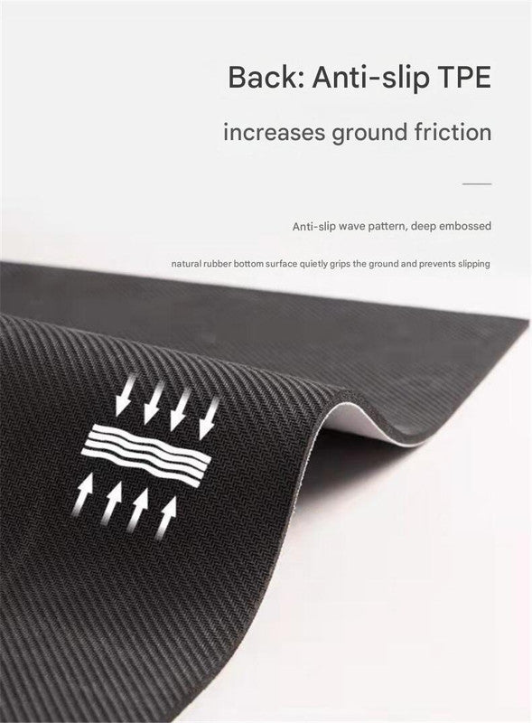 Style 3 Purple,White And Black Absorbent Diatomaceous Earth Pet Feeding Mat - Non-Slip & Quick Dry Placemat (50x80cm)