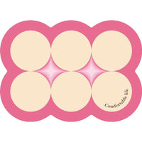 Thumbnail for Style 4 Pink And Beige Absorbent Diatomaceous Earth Pet Feeding Mat - Non-Slip & Quick Dry Placemat (50x80cm)