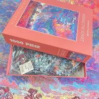 Thumbnail for Thinking of the Sunset 1000-Piece Fine Art Jigsaw Puzzle - Premium Blue Cardboard Puzzle for Adults