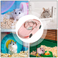 Thumbnail for Blue Fun Hamster Racing Wheel Toy - Durable PP Plastic Exercise Wheel for Active Small Pets