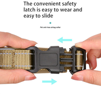 Thumbnail for S Orange Secure Nylon Dog Collar with Built-in Apple AirTag (not included) Holder Case - Pet Tracker Accessory