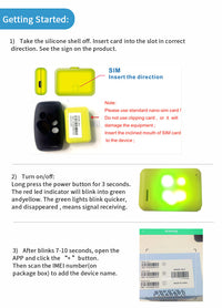 Thumbnail for Blue Real-Time Pet GPS Tracker Locator - Magnetic Charging, Multi-Mode Positioning for Dogs & Cats